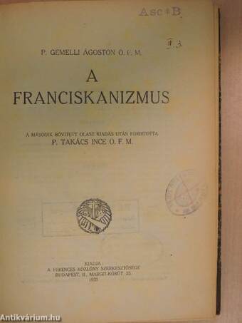 A franciskanizmus