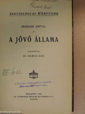 A jövő állama