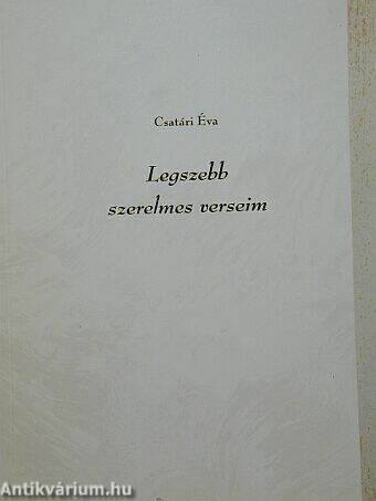 Legszebb szerelmes verseim