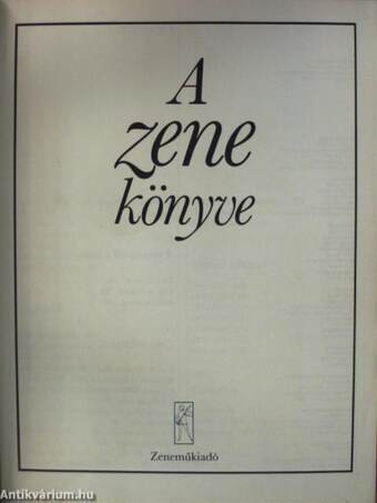 A zene könyve