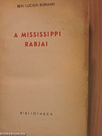A Mississippi rabjai