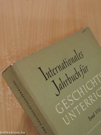 Internationales Jahrbuch für Geschichtsunterricht VIII.