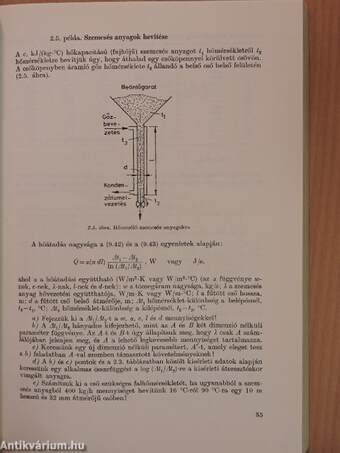 A hő- és anyagátadás gyakorlata