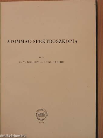 Atommag-spektroszkópia