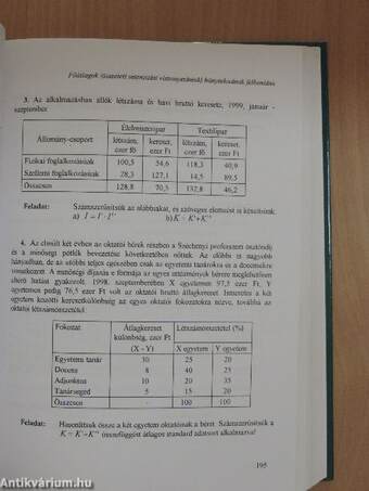 Statisztikai módszerek és alkalmazásuk a gazdasági, üzleti elemzésekben