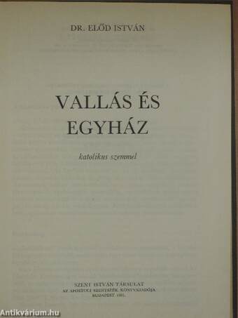 Vallás és Egyház