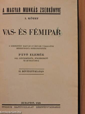 Vas- és fémipar