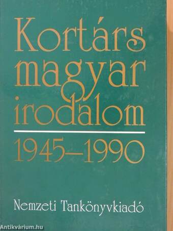 Kortárs magyar irodalom