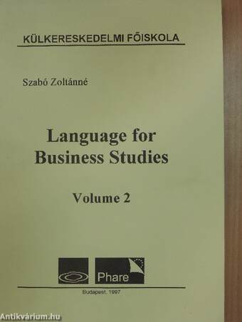 Language for Business Studies 2.