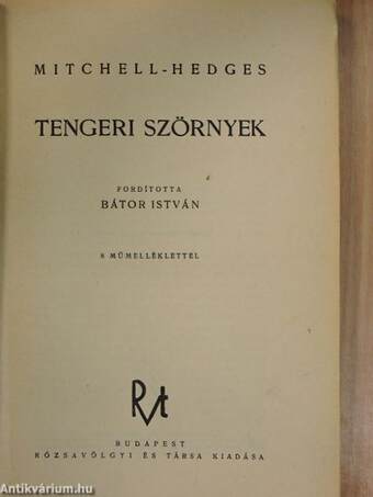 Tengeri szörnyek