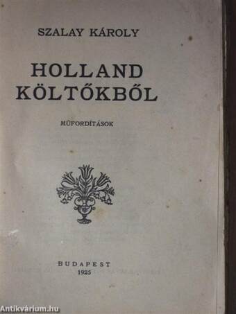 Holland költőkből