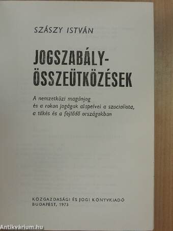 Jogszabályösszeütközések