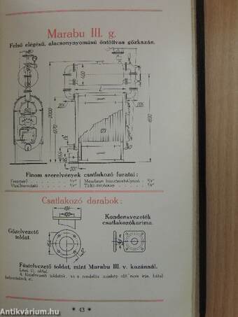 Marabu radiátorok/Marabu kazánok/Marabu melegvíztermelő boilerek, ellenáramú készülékek