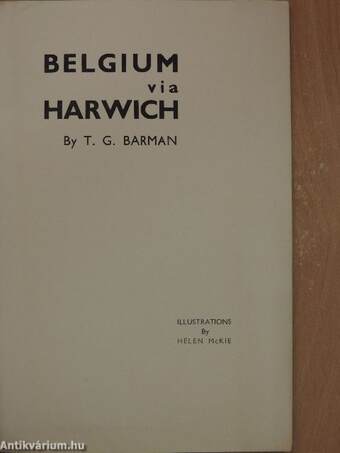 Belgium via Harwich