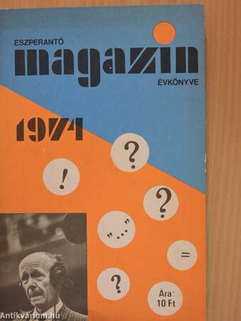 Eszperantó magazin évkönyve 1974