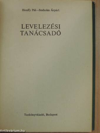 Levelezési tanácsadó