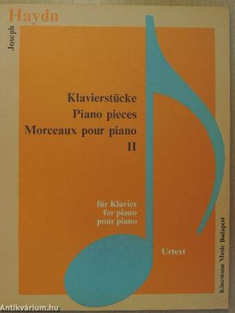 Klavierstücke/Piano pieces/Morceaux pour piano II.