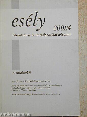 Esély 2001/4