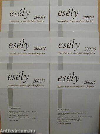 Esély 2003/1-6