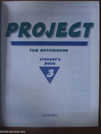 Project 3. - Student's Book/Workbook