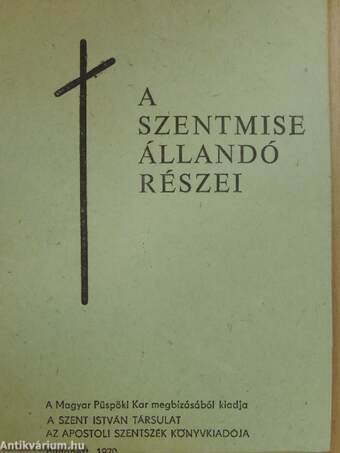 A szentmise állandó részei