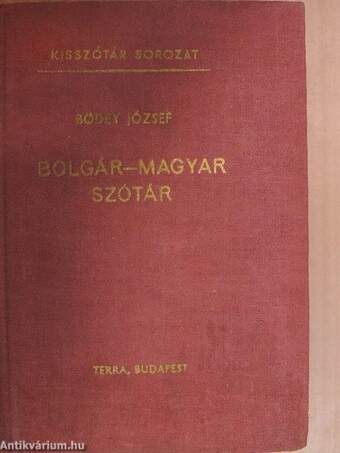 Bolgár-magyar szótár