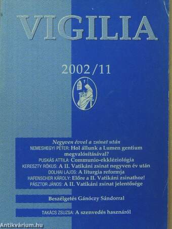 Vigilia 2002. november