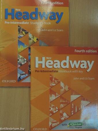 New Headway - Pre-Intermediate - Student's Book/Workbook with key - CD-vel és DVD-vel