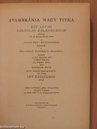 Svambránia nagy titka