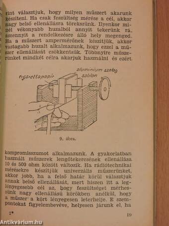 Elektromos kisműszerek készítése