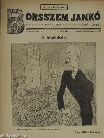 Borsszem Jankó 1926. május 16.