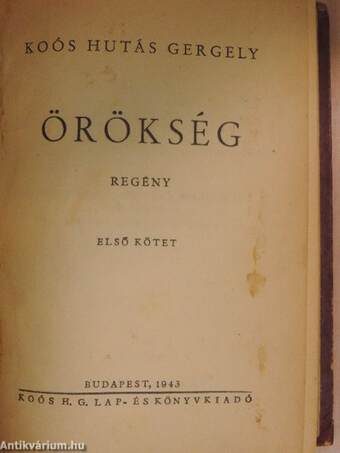 Örökség I-II.