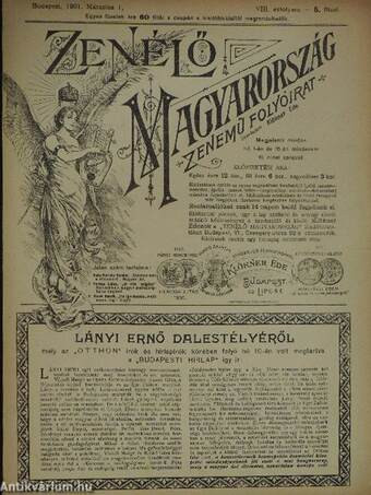 Zenélő Magyarország 1901. márczius 1.
