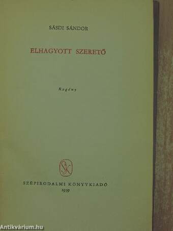 Elhagyott szerető