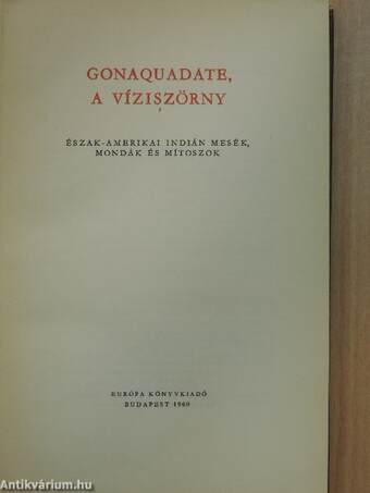 Gonaquadate, a víziszörny