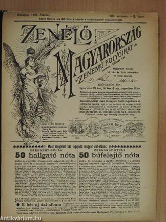 Zenélő Magyarország 1901. február 1.