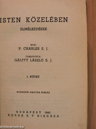 Isten közelében I-III.