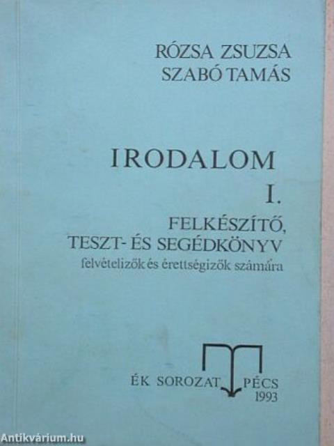 Irodalom I. (töredék)