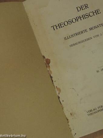 Der Theosophische Pfad 1913. März