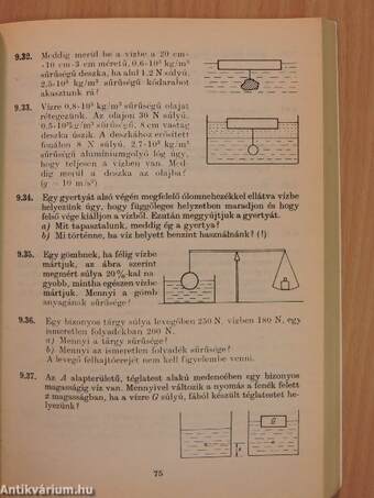 Fizikai feladatok I.