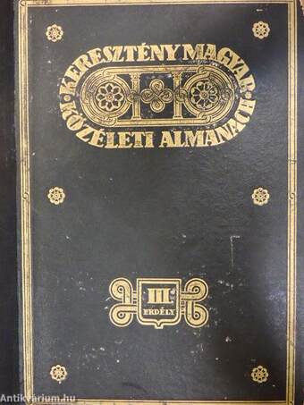 Keresztény magyar közéleti almanach III. (töredék)