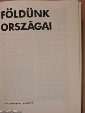 Földünk országai