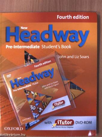 New Headway - Pre-Intermediate - Student's Book/Workbook with key - CD-vel és DVD-vel