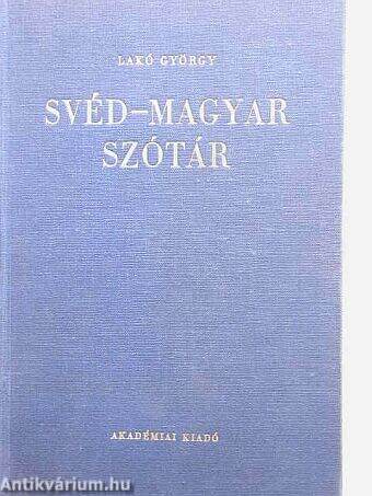 Svéd-magyar szótár