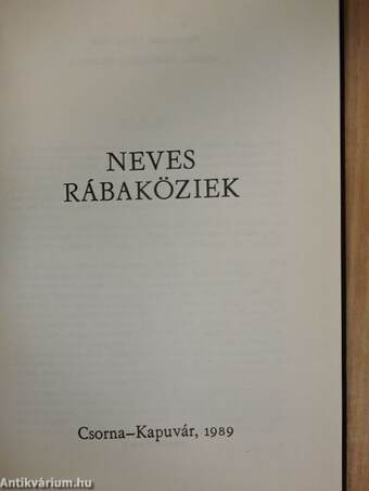 Neves Rábaköziek