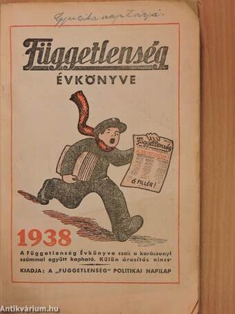 Függetlenség évkönyve 1938