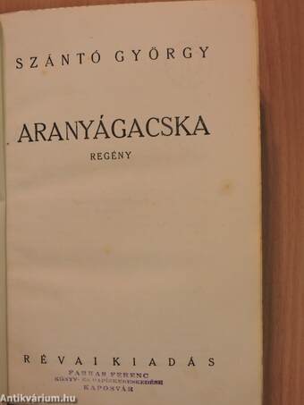 Aranyágacska