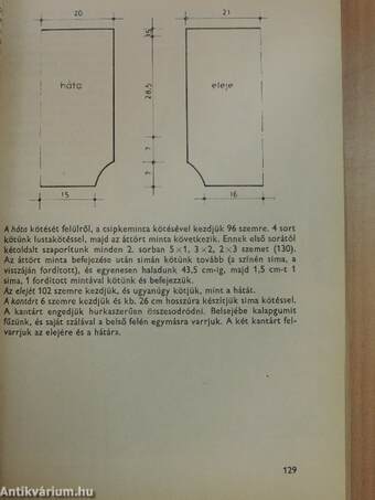 Kötés-horgolás 1978