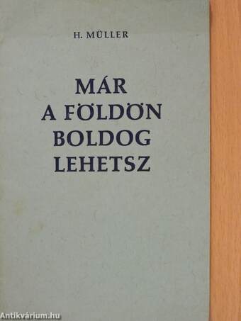 Már a földön boldog lehetsz