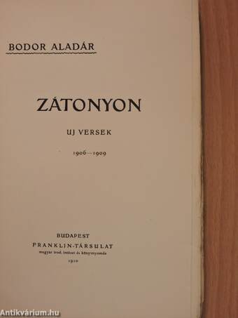 Zátonyon